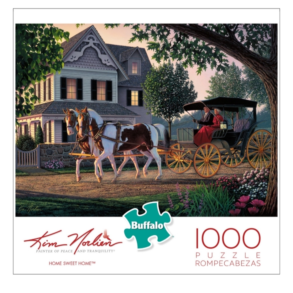Buffalo Games - Kim Norlien - Home Sweet Home - 1000 Piece Jigsaw Puzzle